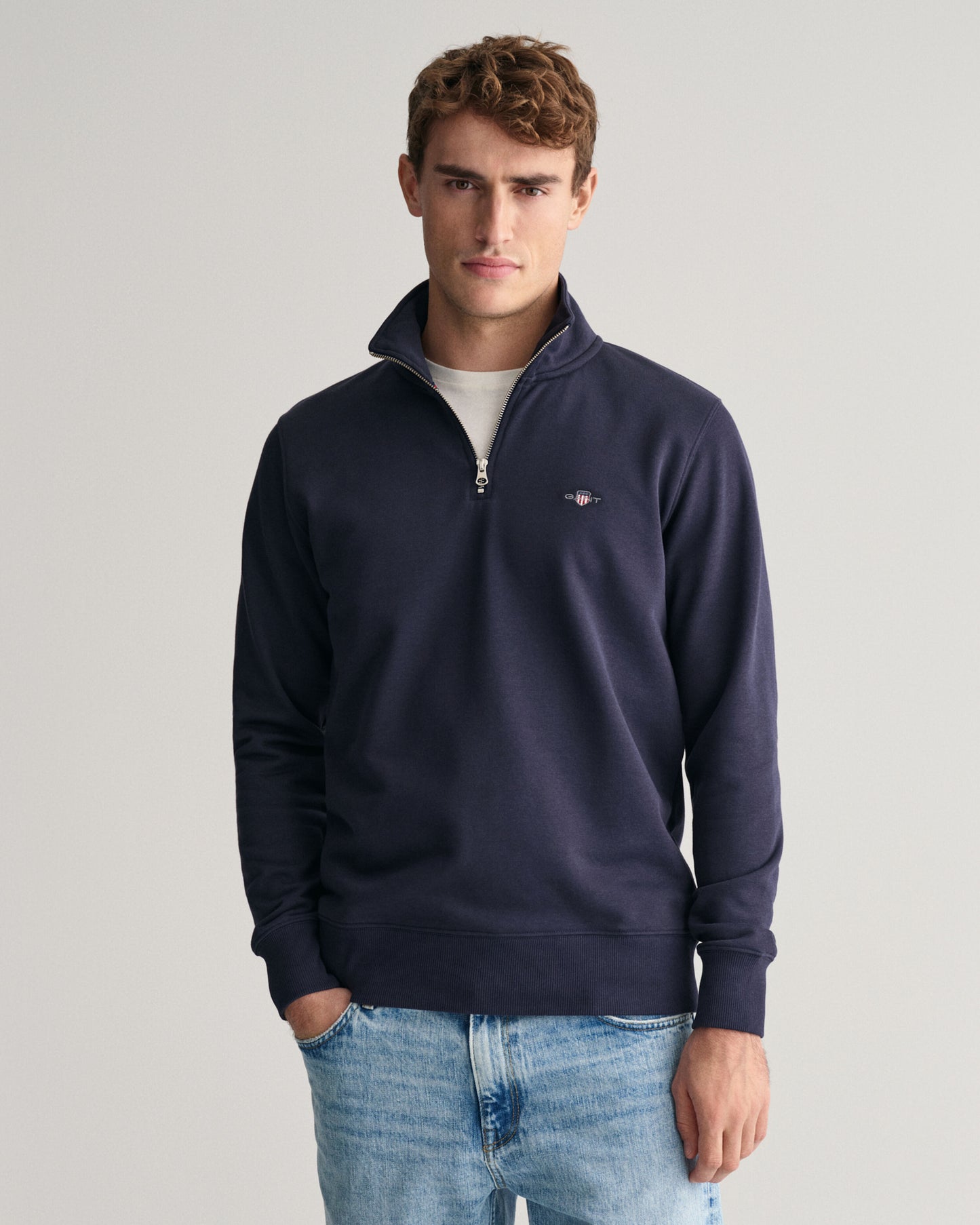 GANT SHIELD 1/2 ZIP SWEAT