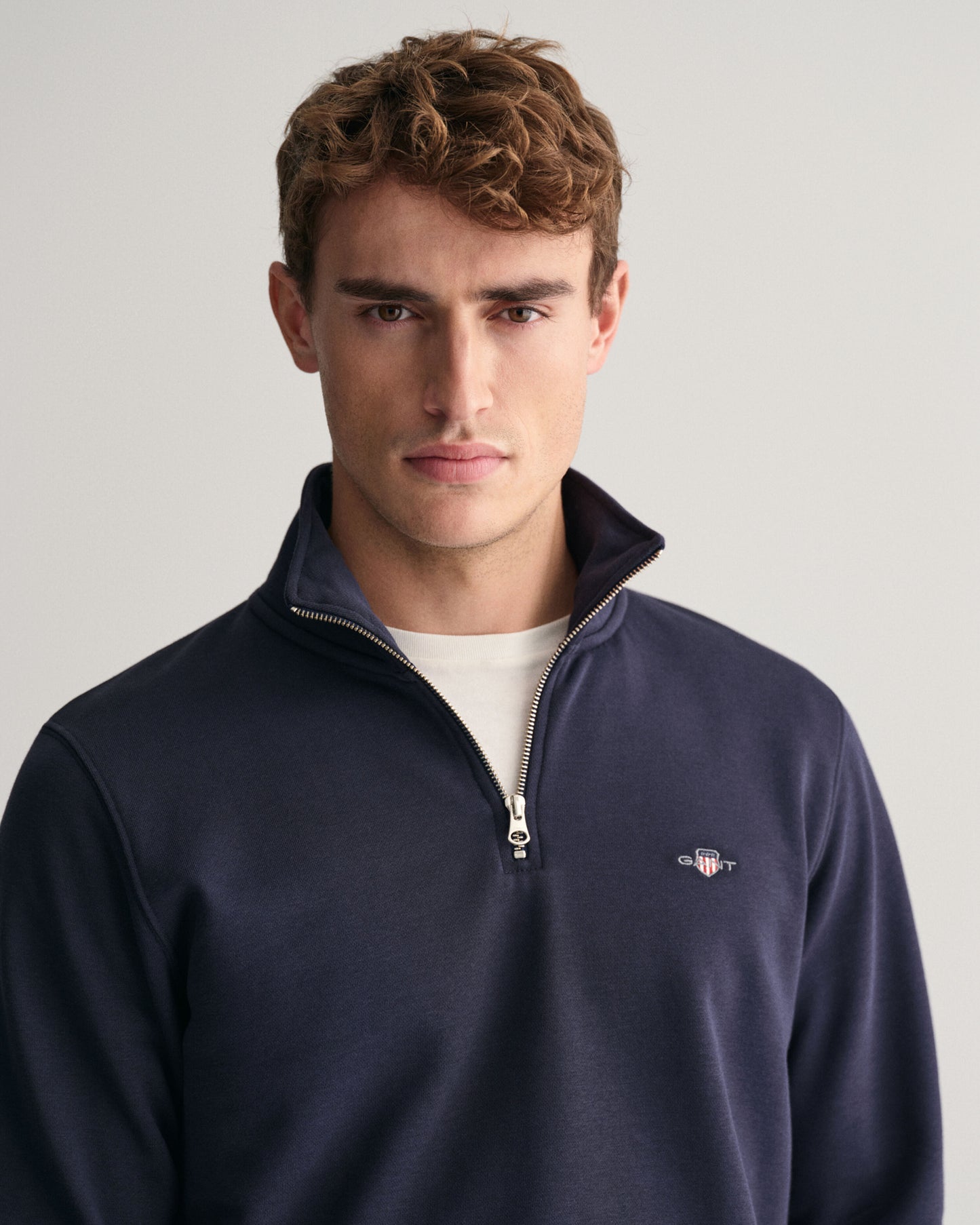 GANT SHIELD 1/2 ZIP SWEAT