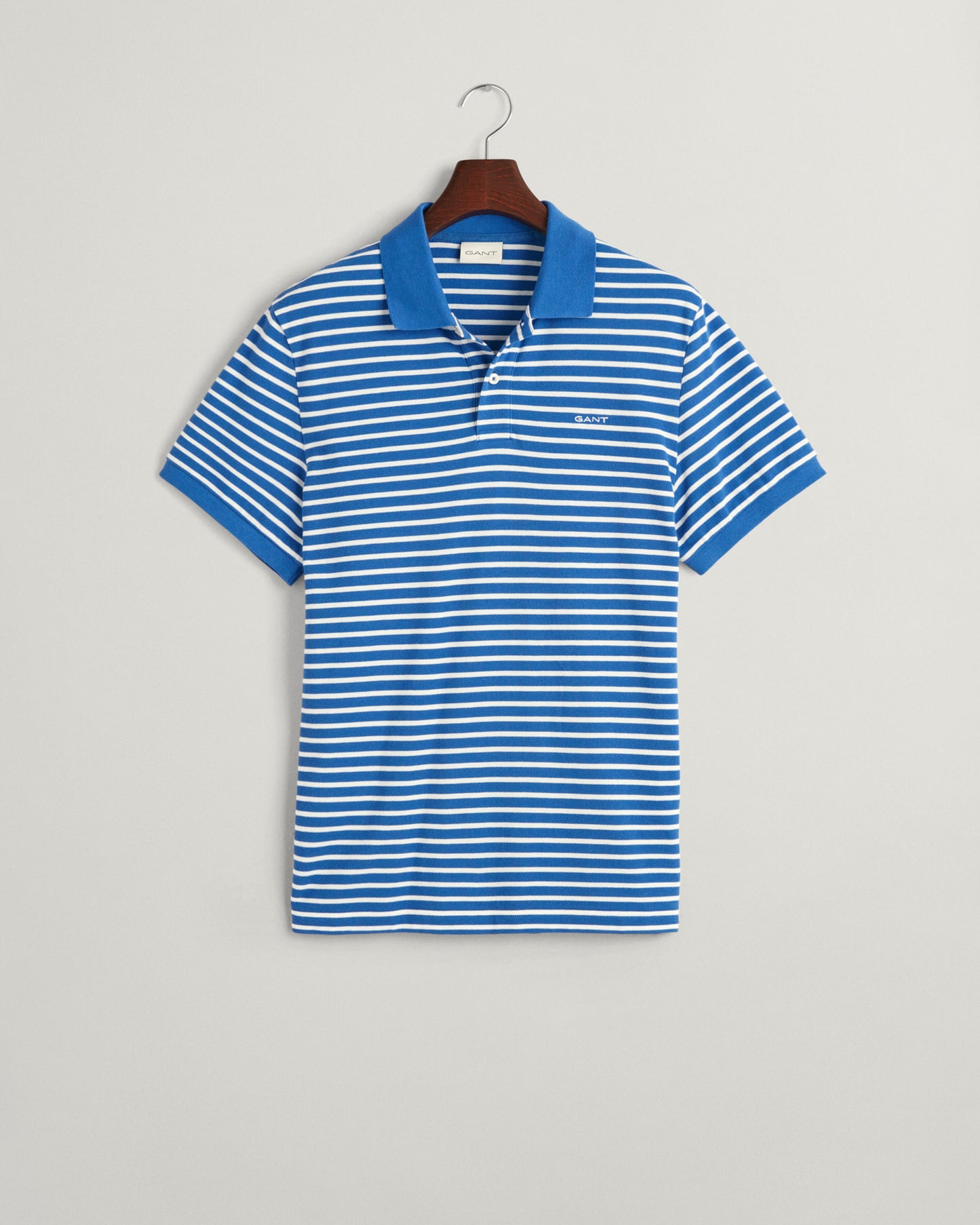 GANT STRIPED PIQUE POLO