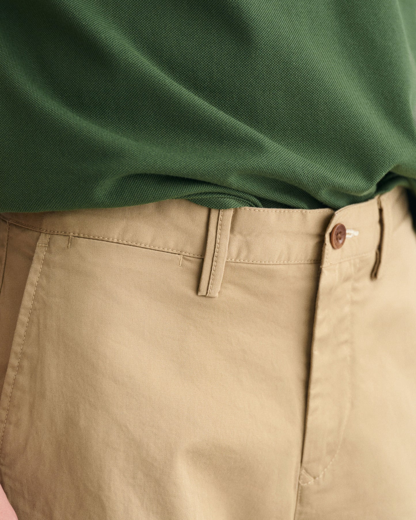 GANT SLIM TWILL SHORTS