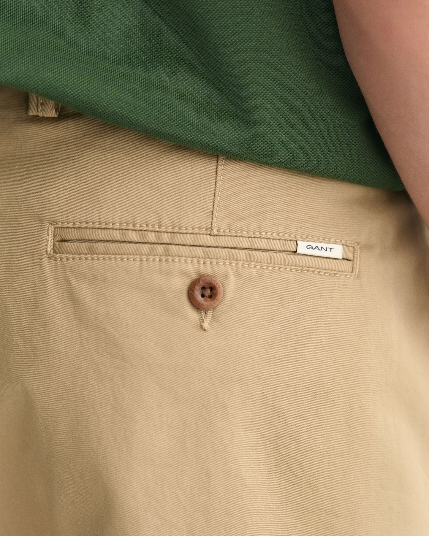 GANT SLIM TWILL SHORTS