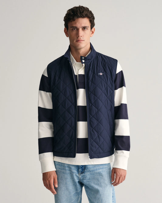 GANT QUILTED WINDCHEATER VEST