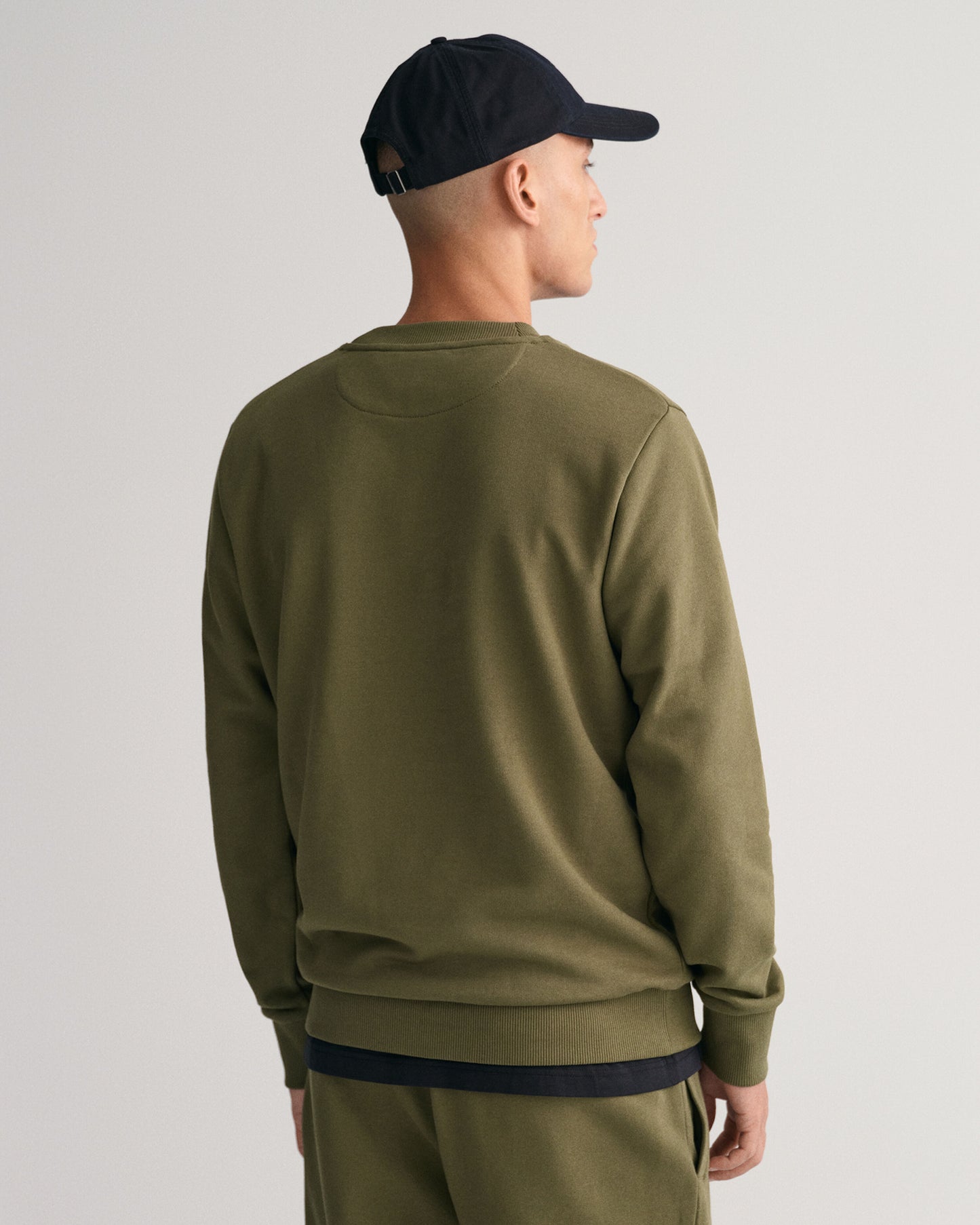 GANT TONAL SHIELD CREW NECK SWEAT