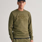 GANT TONAL SHIELD CREW NECK SWEAT