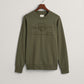 GANT TONAL SHIELD CREW NECK SWEAT