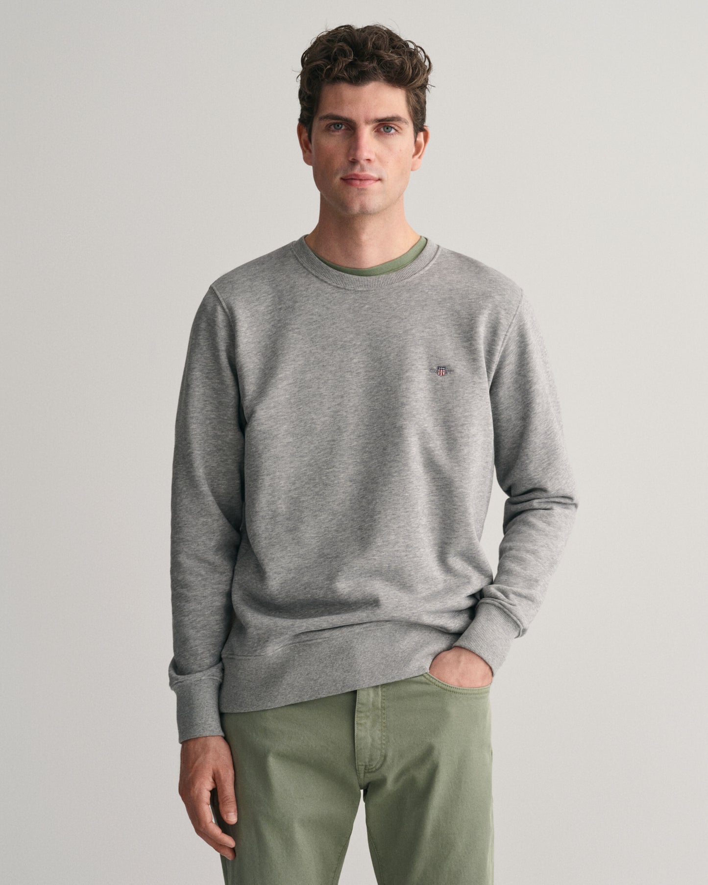 GANT SHIELD CREW NECK SWEAT