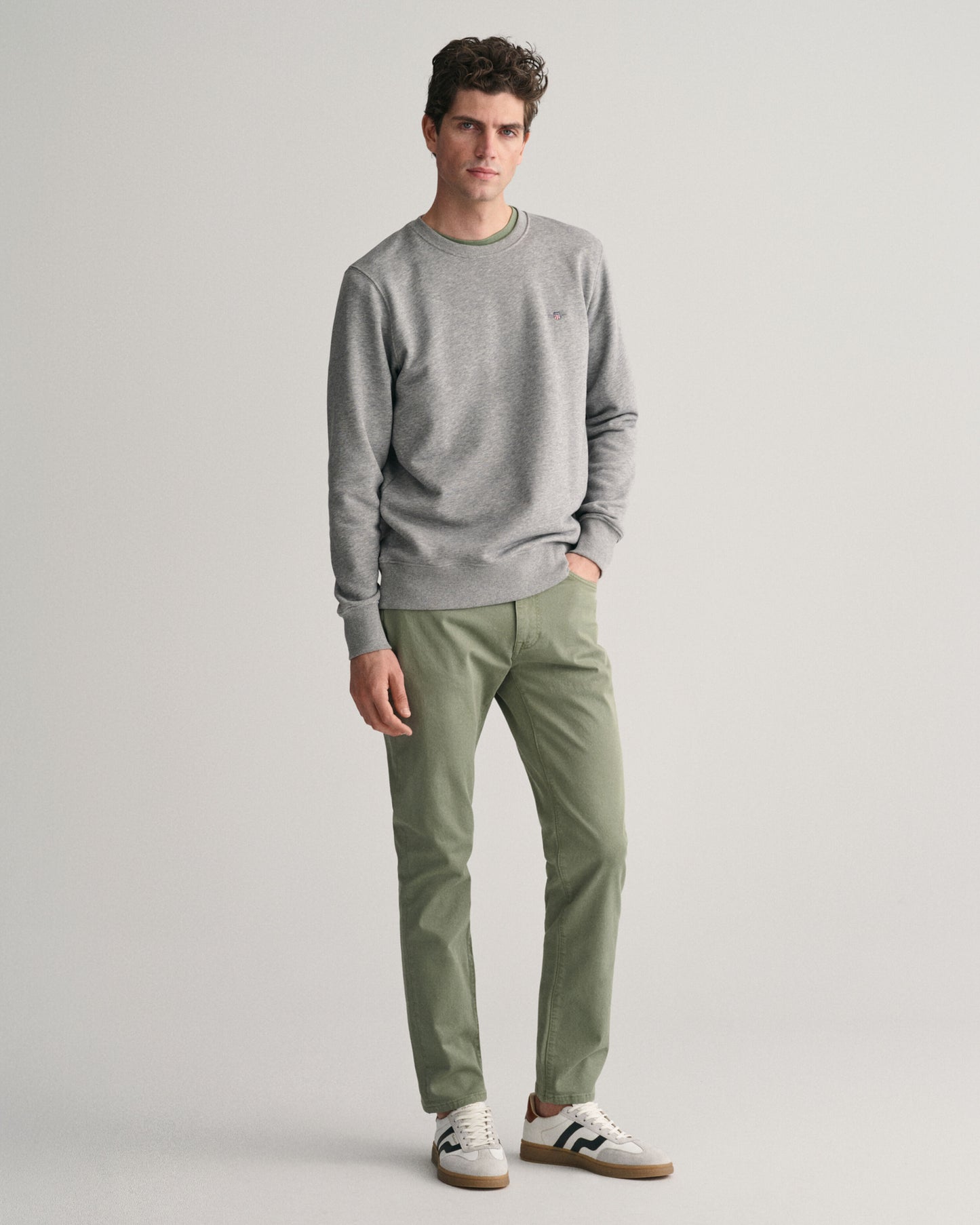 GANT SHIELD CREW NECK SWEAT